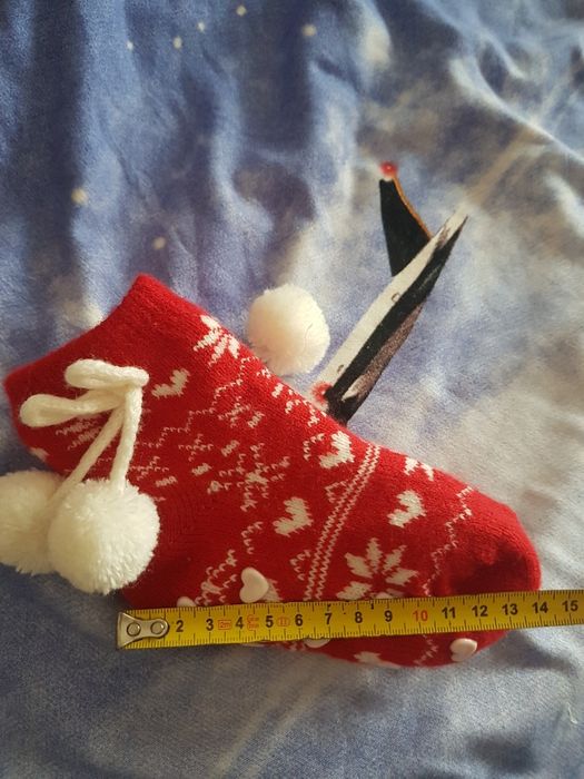 Skarpetki antypoślizgowe na futerku