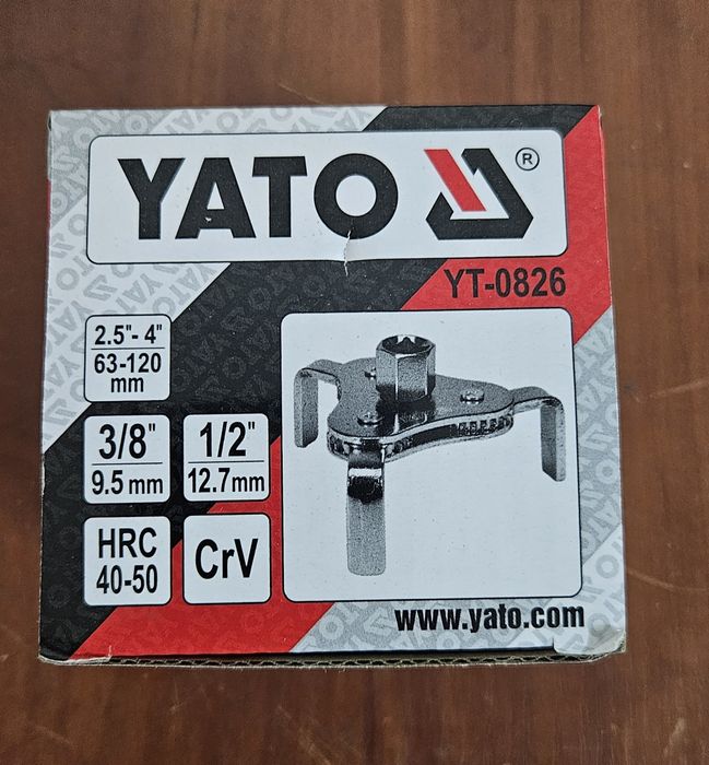 Продам съёмник масляного фильтра Yato (краб)