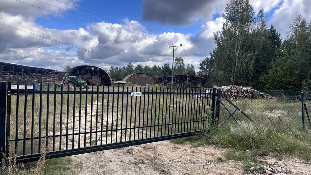 Wynajmę plac 5034m² z budynkami i monitoringiem. Waliły-Stacja