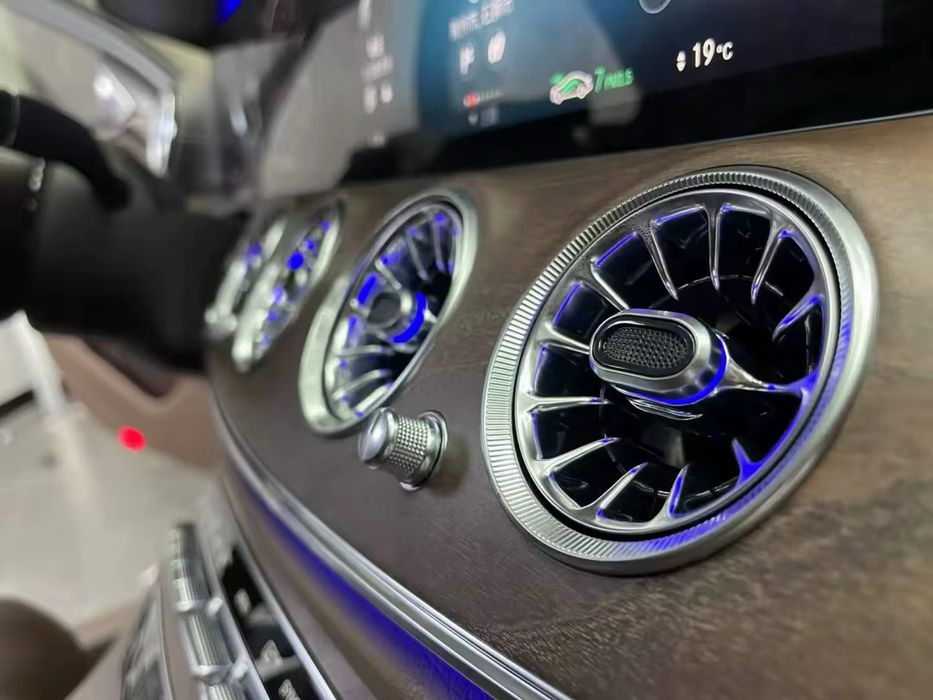 Дефлектори воздуховоди уголки 3D Burmester динаміки стеки mercedes