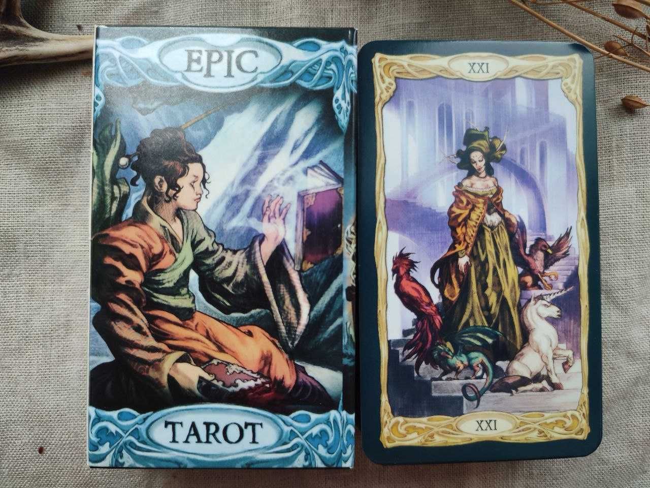 Гадальні карти епічне таро epic tarot фентезі фентезійна колода карт