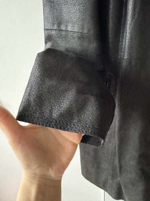 Płaszcz damski skórzany C&A 42