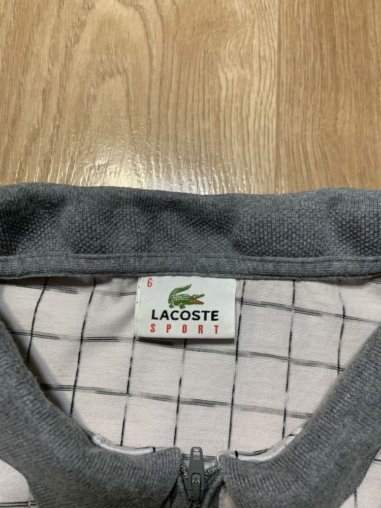 Lacoste Sport Cell 1/3 зіп поло футболка