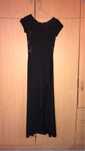 Vestido S comprido com racha
