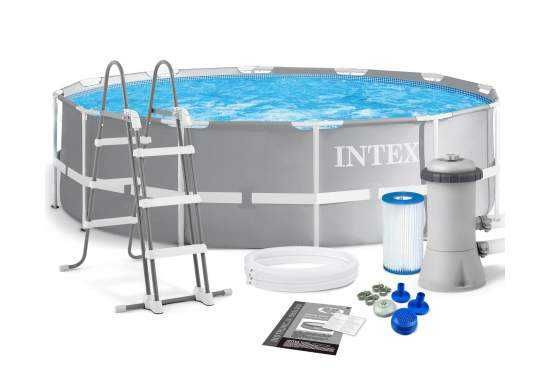 Каркасный бассейн Intex 26716-2 Prism Frame Pool 366 х 99 см  8592 лит