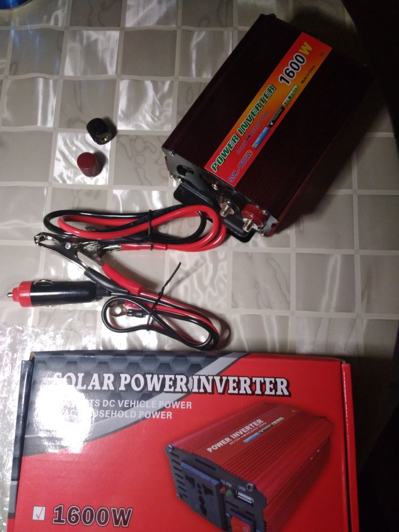 Інвертор перетворювач напруги 1600w/12v