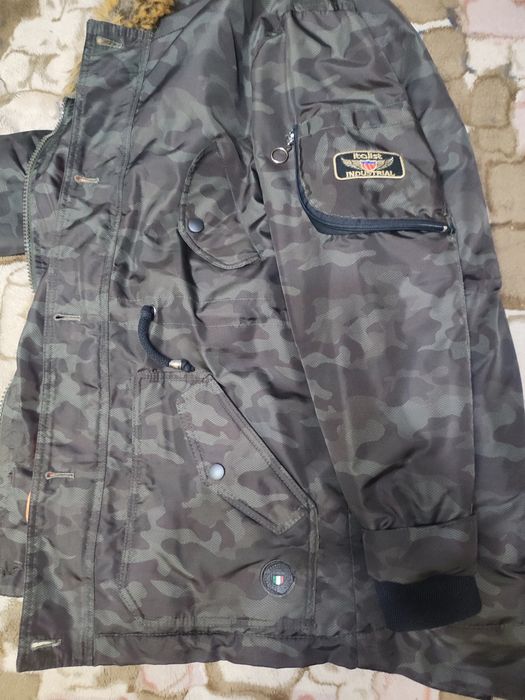 Куртка , курточка , Аляска Military  с капюшоном  М