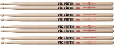 Vic Firth 5A 4Pack American Classic Hicory 4pary pałek perkusyjnych 5A