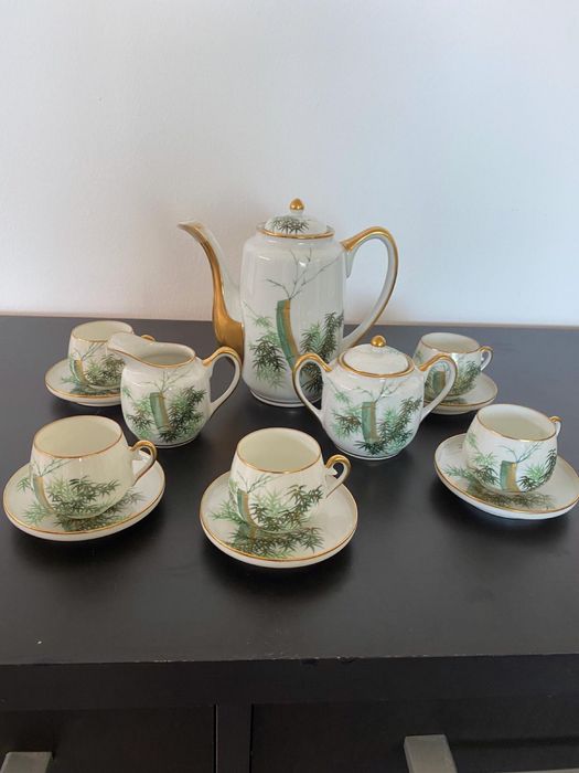 Conjunto de loiça japonesa marca SATSUMA