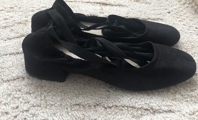 Балетки балерина з стрічкою asos living memory ballet flats