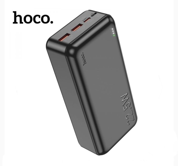 Повербанк 30000 Hoco J101B 22.5w 5А power bank зарядка смартфон роутер