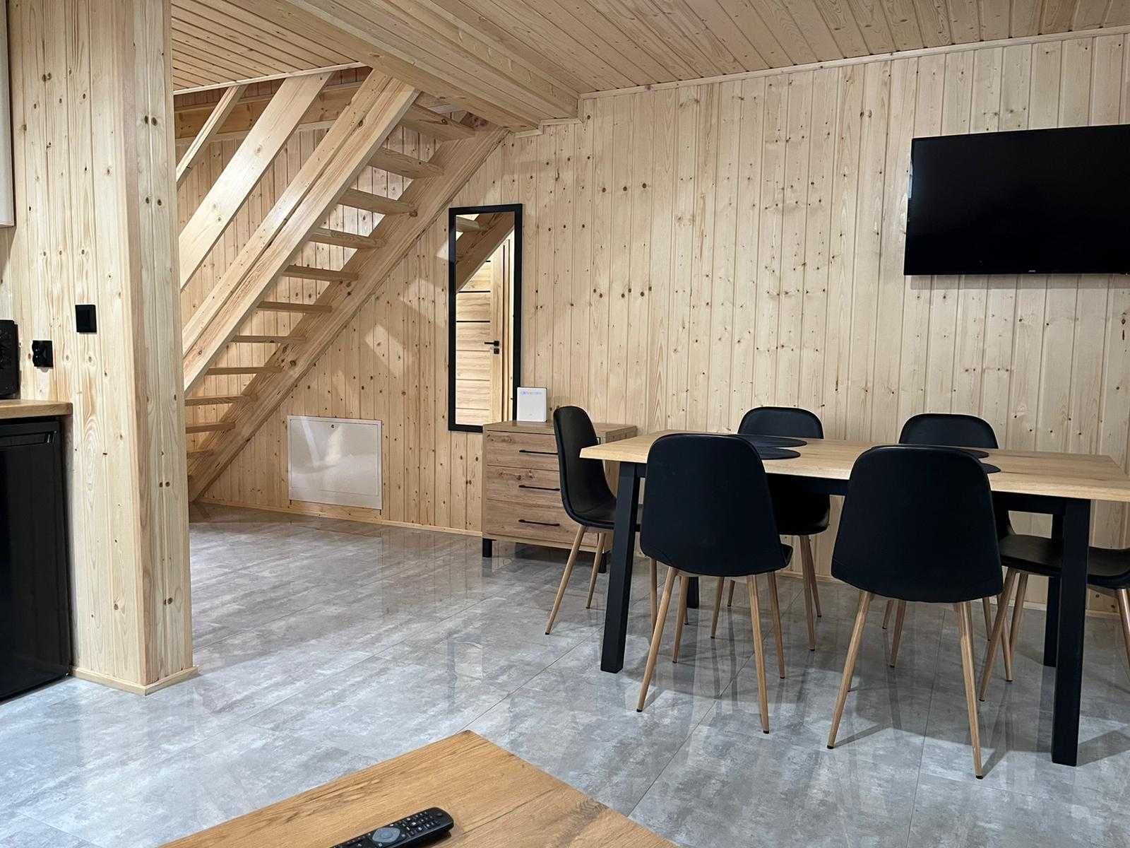 Jantar Domki Comfort+ wellness zone (jacuzzi- sauna ) całoroczne