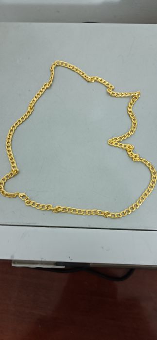 Fios dourados banhados a ouro de 24 kilats de 60 cm