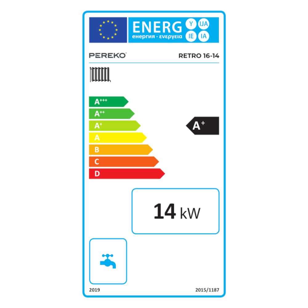 Kocioł, piec zgazowujący drewno PEREKO Retro 14 kW