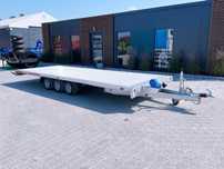 TEMARED CARPLATFORM FULL ALU 6021/3 3,5T  Aluminiowa laweta samochodowa 590 x 121 cm, trzyosiowa, 3,5T, nowa