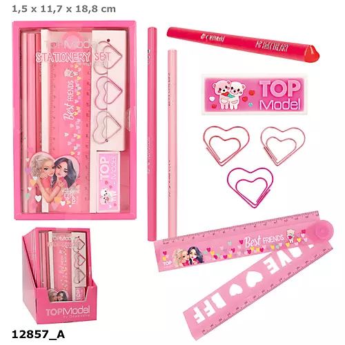Zestaw papierniczy Top Model 12857A. Depesche