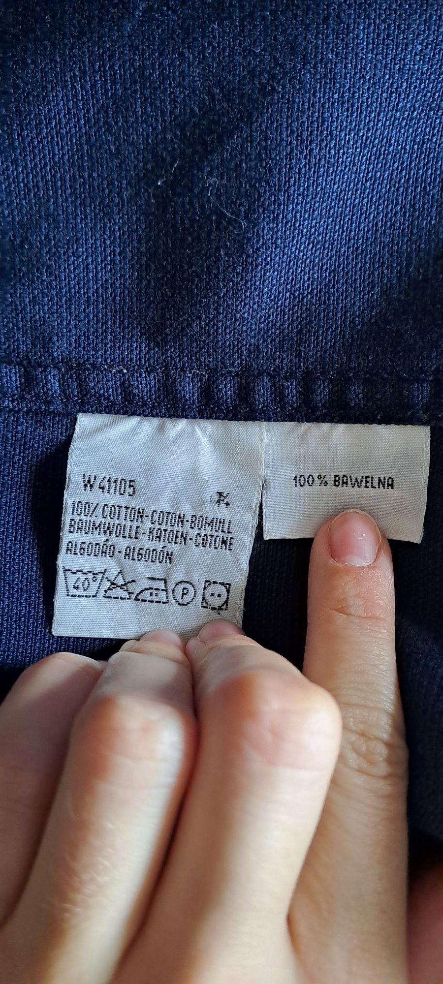Granatowa Katana Kurtka Jeansowa Wrangler XXL