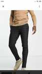 Классические строгие брюки штаны мужские в клетку ASOS Design W32 l34