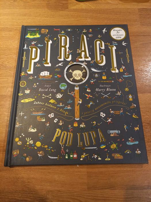 Książka dla dziecie PIRACI POD LUPĄ
