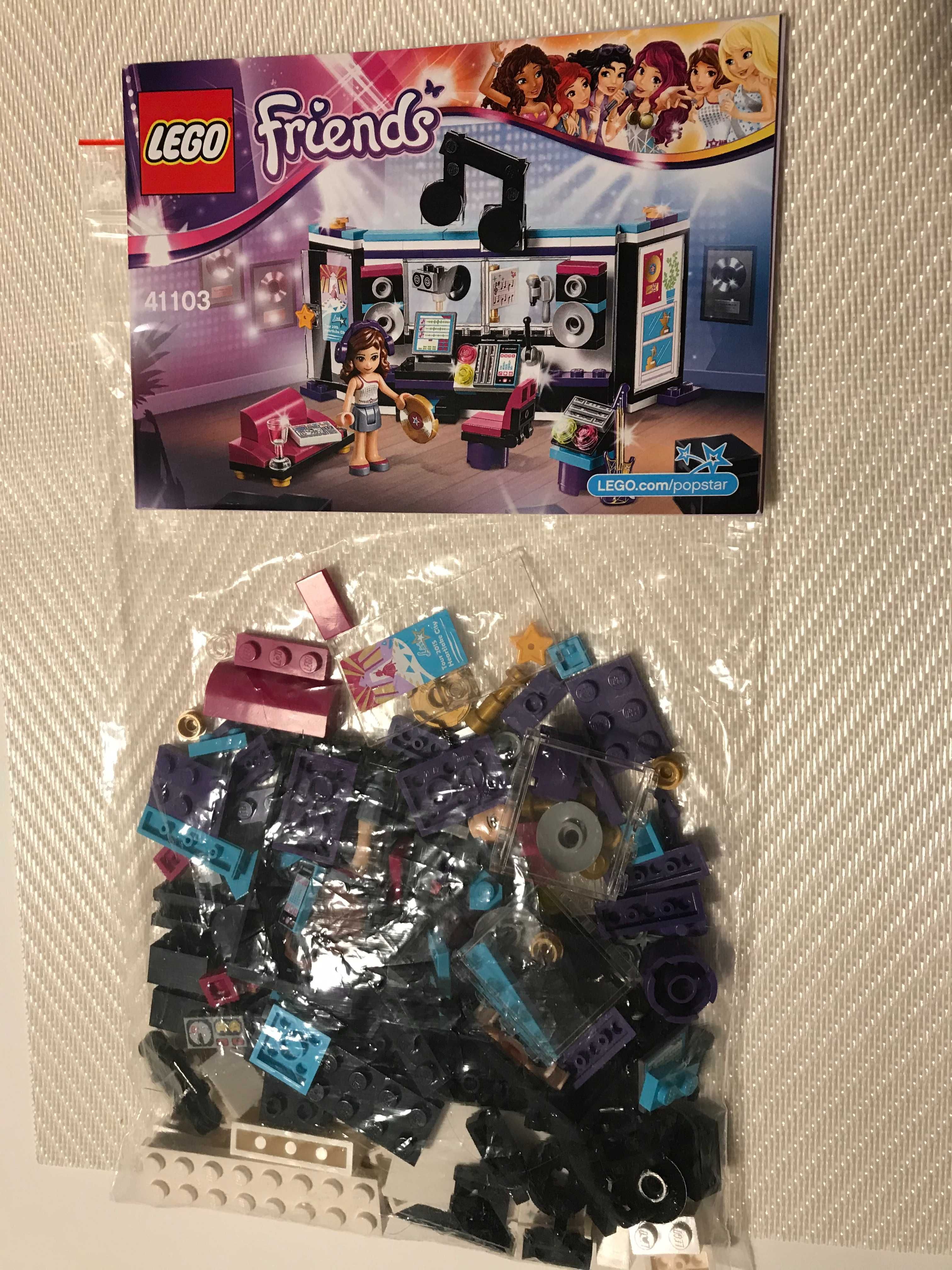 Klocki LEGO Friends Studio nagrań gwiazdy Pop 41103