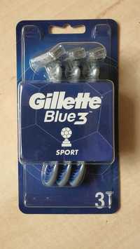 Gillette Blue 3 Sport - maszynki 3 szt  + gratis TANIO!!!