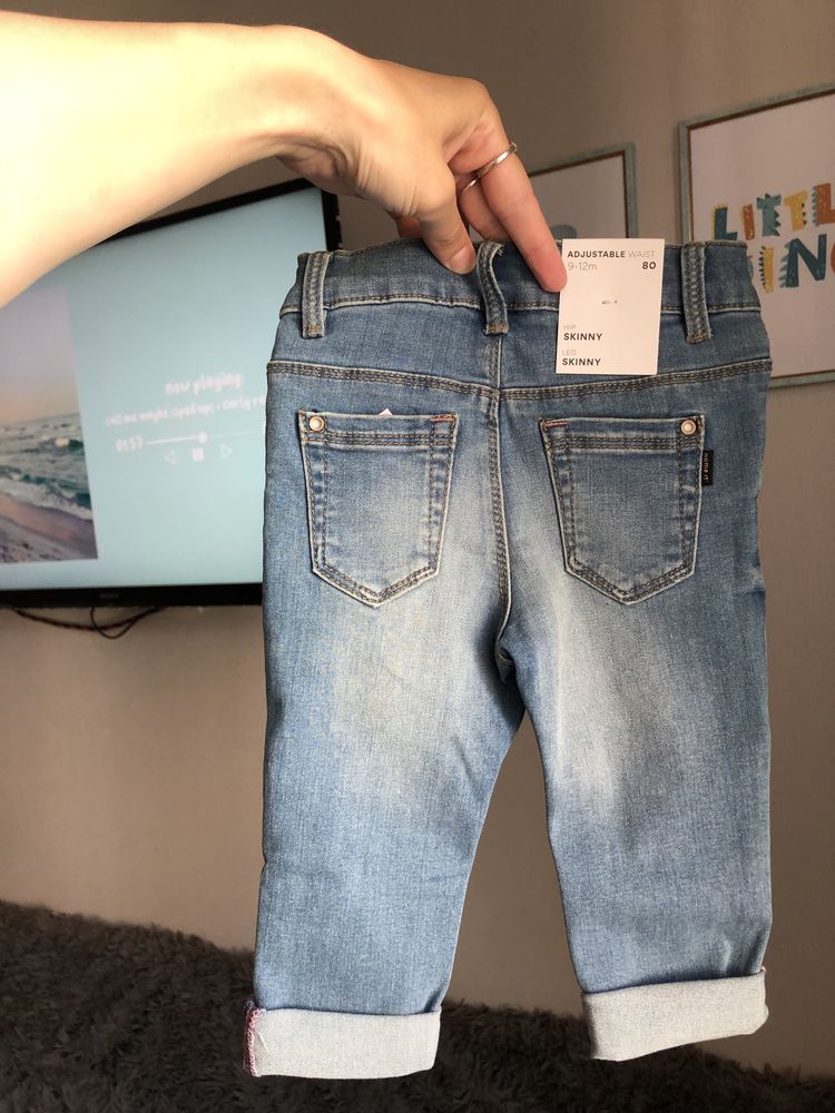 Нові суперякісні джинси 80 розмір