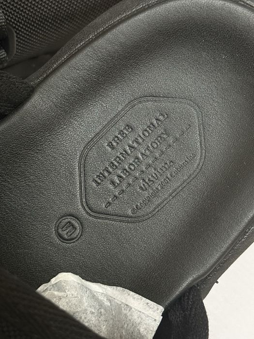 Visvim Christo Sandals in Black