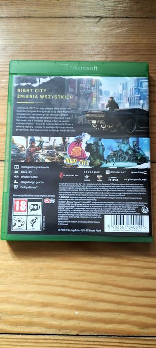 Gra "Cyberpunk 2077" z dodatkami na XBOX One