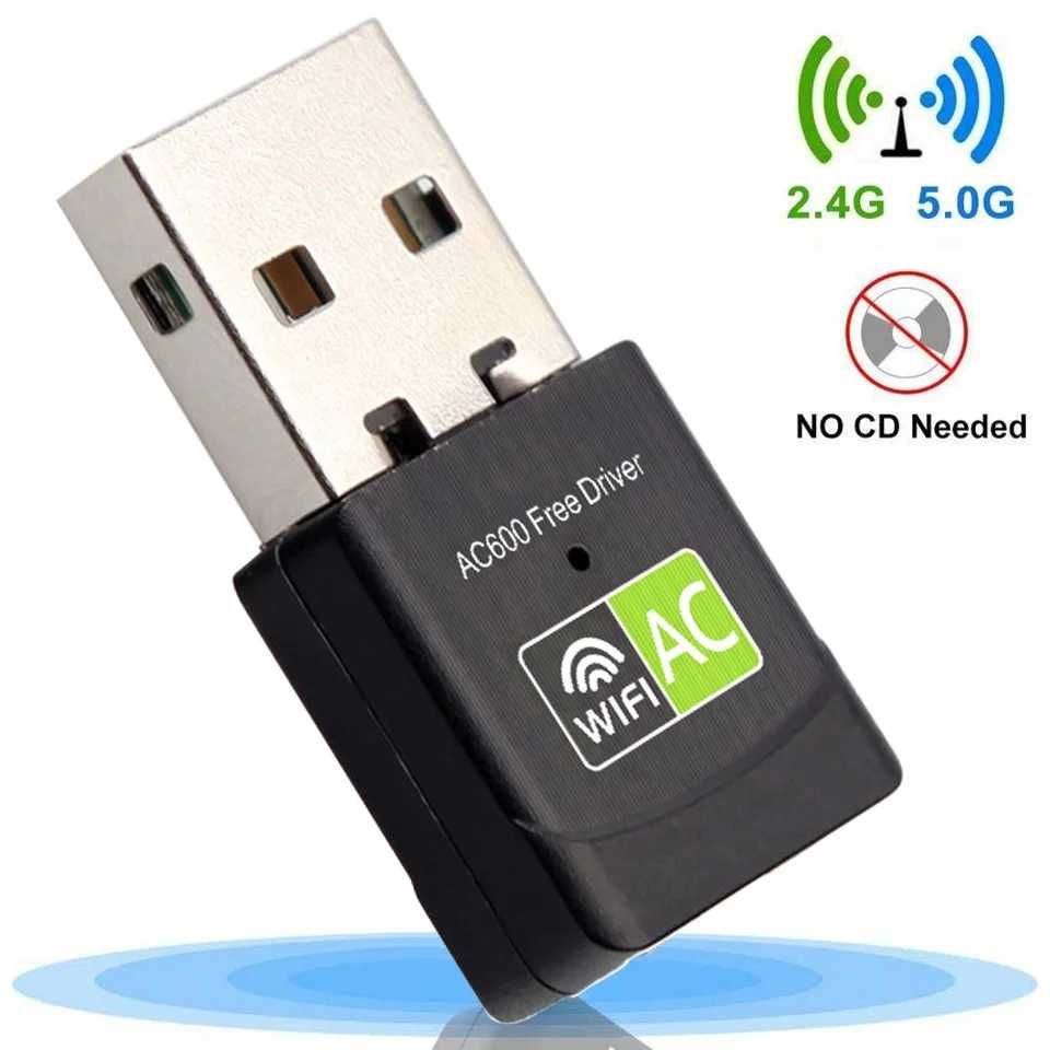 USB Wi-Fi адаптер 802.11AC / дводіапазонний (2,4G/5G)