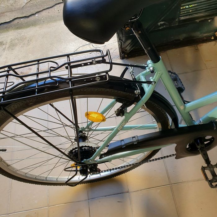 Bicicleta de passeio, azul , roda 26.