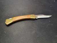Nóż składany, nożyk, drewniany z blokadą