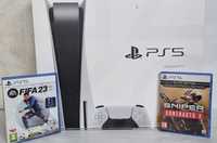 Konsola Sony Playstation 5 z napędem komplet - jak nowa