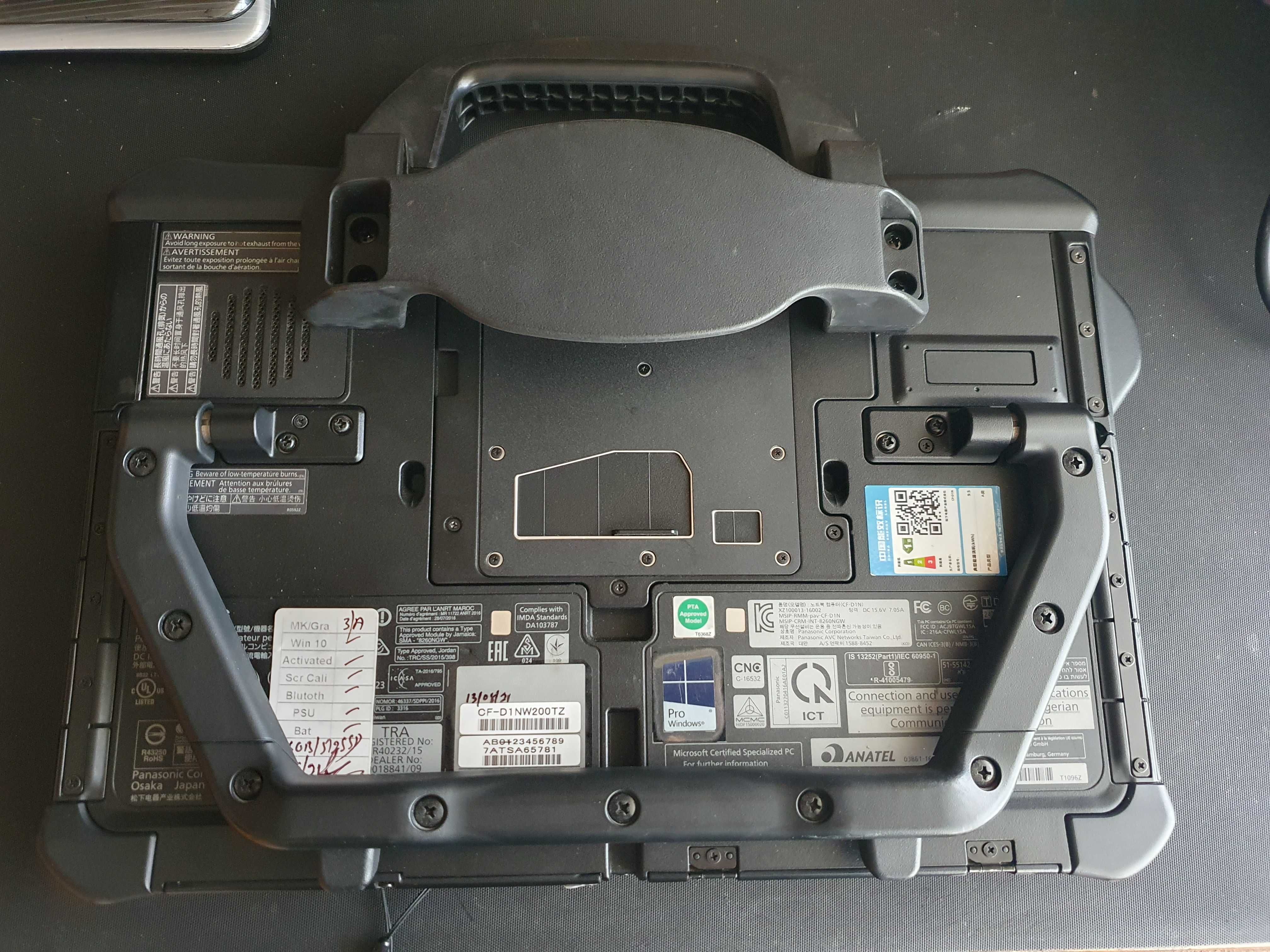 Panasonic ToughBook CF-D1N MK3 i5 6300U 512GB SSD 16GB RAM