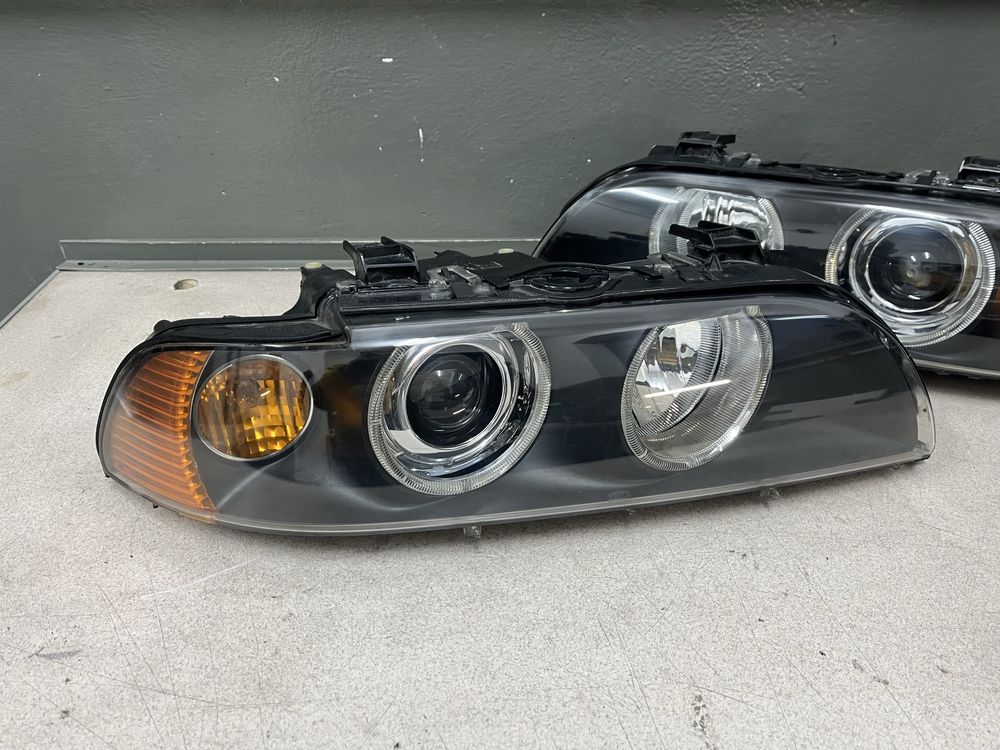 Bmw e39 M5 lampy lift Hella bi led xenon i h7 komplet reflektory biled