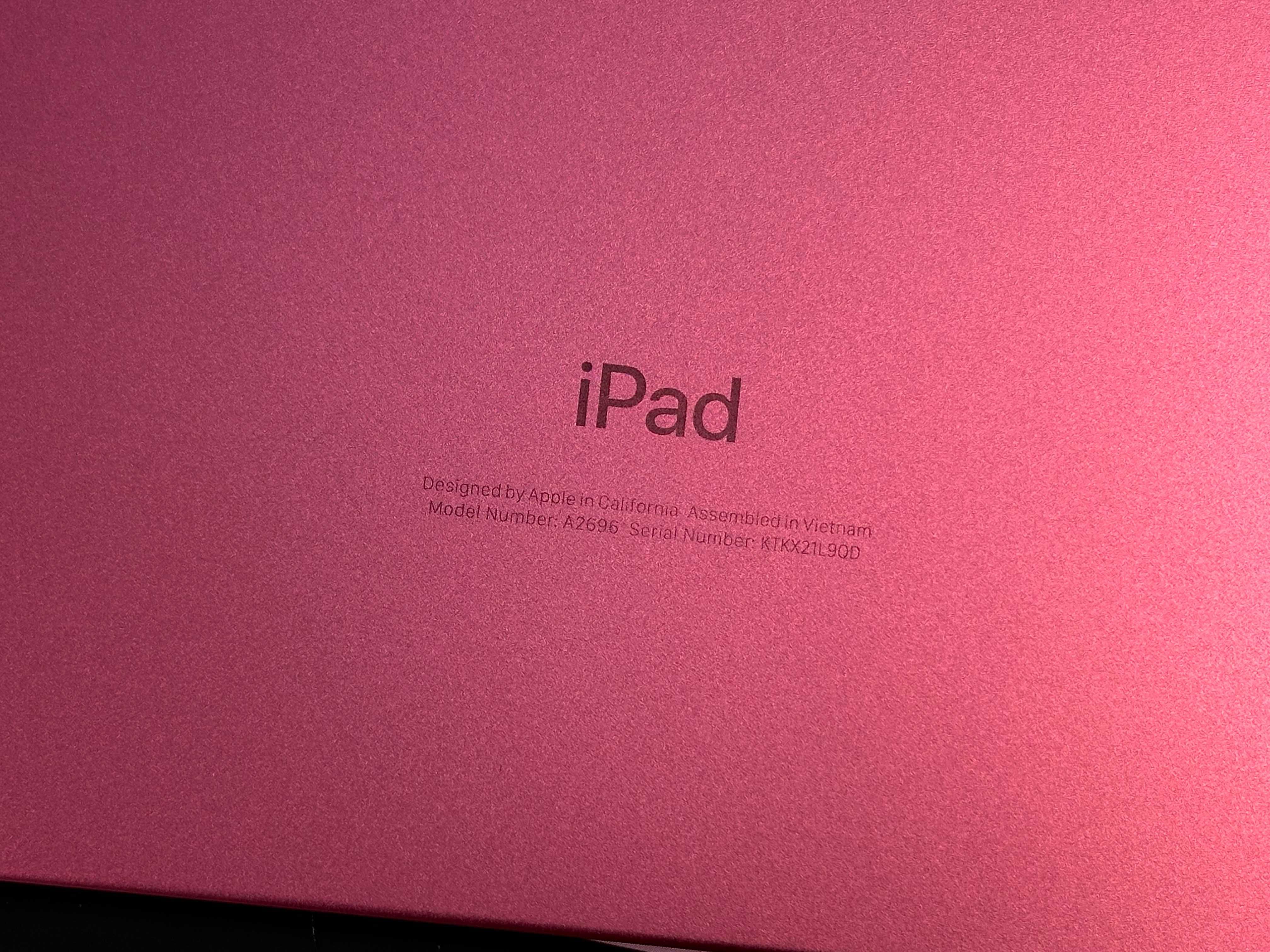 Apple iPad 10 10.9 дюйми Wi-Fi 64GB Pink A2696 OPENBOX 2025 ГАРАНТІЯ