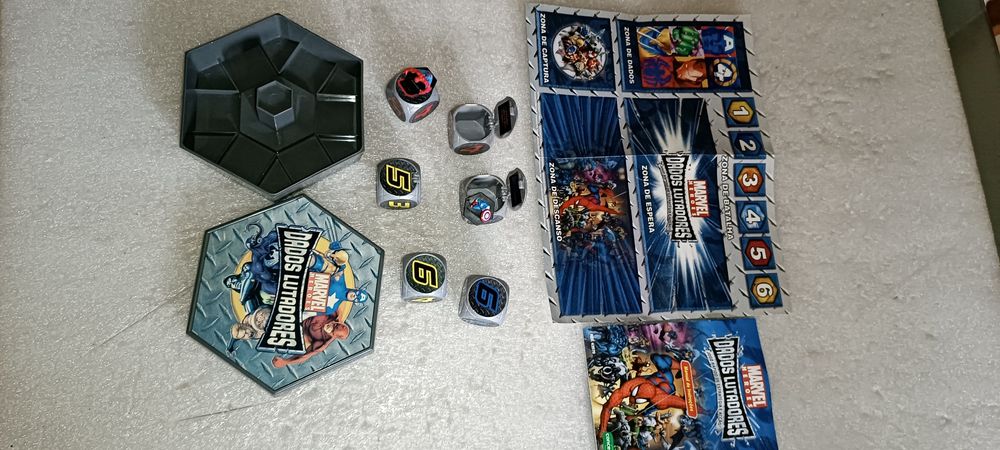 Antigo jogo Marvel Jogo de tabuleiro