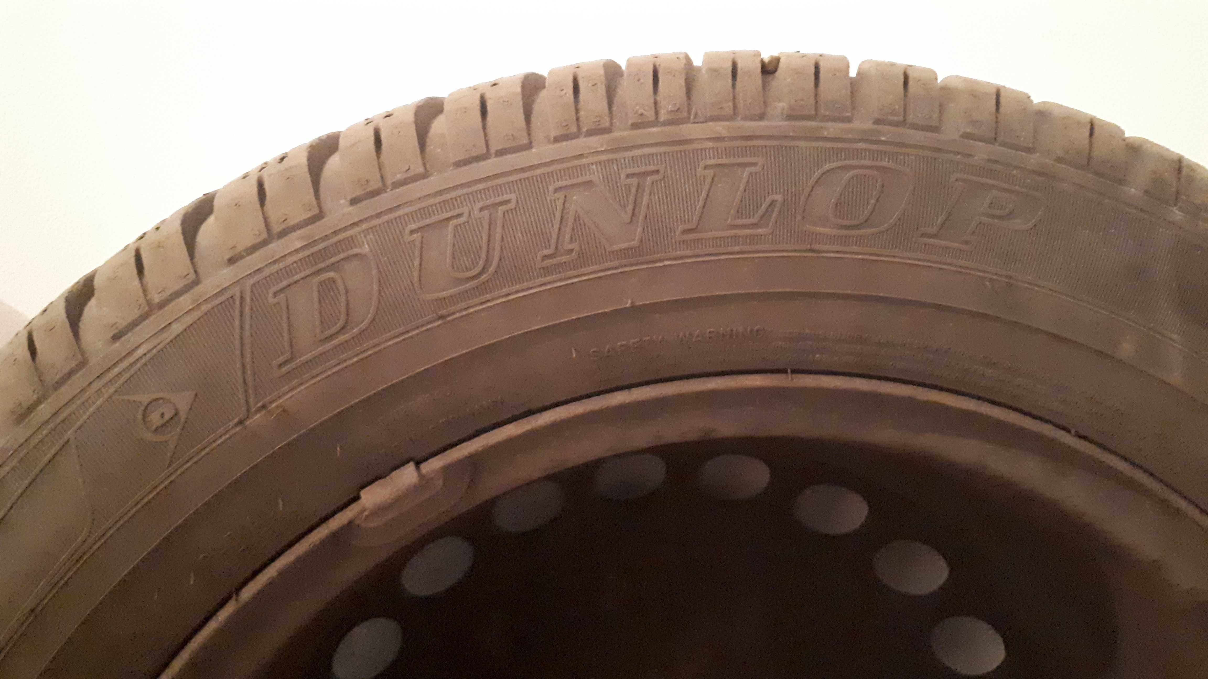 Kola zimowe stalowe felgi rozmiar 15 Dunlop 2017