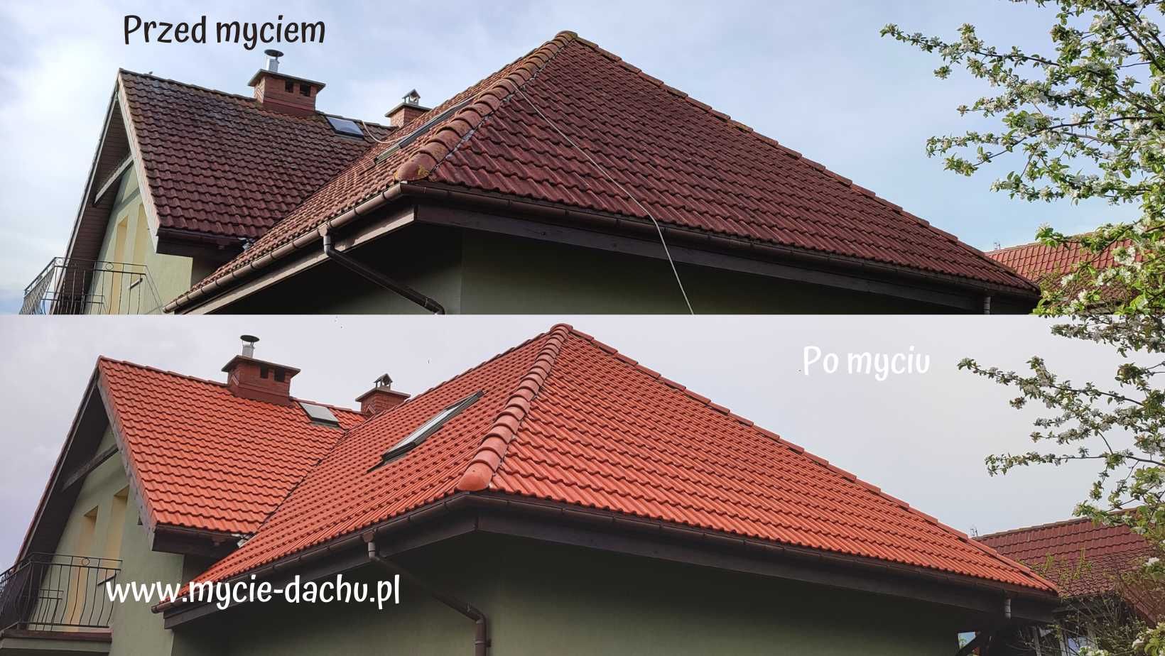 Mycie dachu, kostki brukowej, elewacji, paneli fotowoltaicznych. Dzwoń