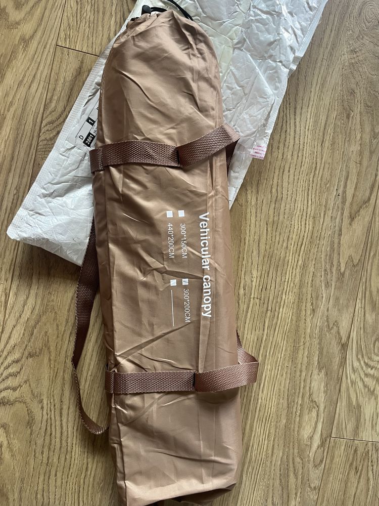 Markiza samochodowa 200 x 300 khaki
