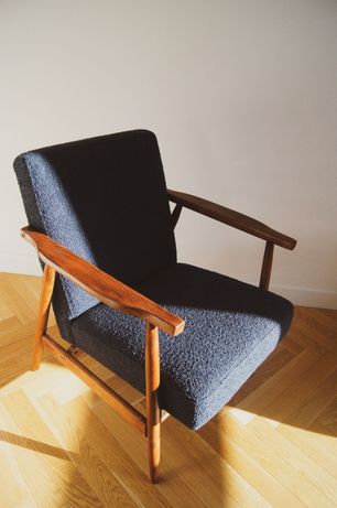 Sprzedam vintage fotel "Śnieżnik" po renowacji, lata 60 PRL