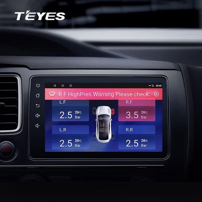 Система контроля давления в шинах TPMS Teyes