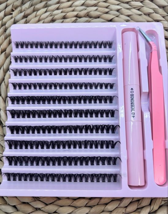 Набір для вій,гарний обʼєм,легке застосування