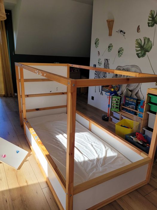 Łóżko pietrowe kura ikea używane w bardzo dobrym stanie