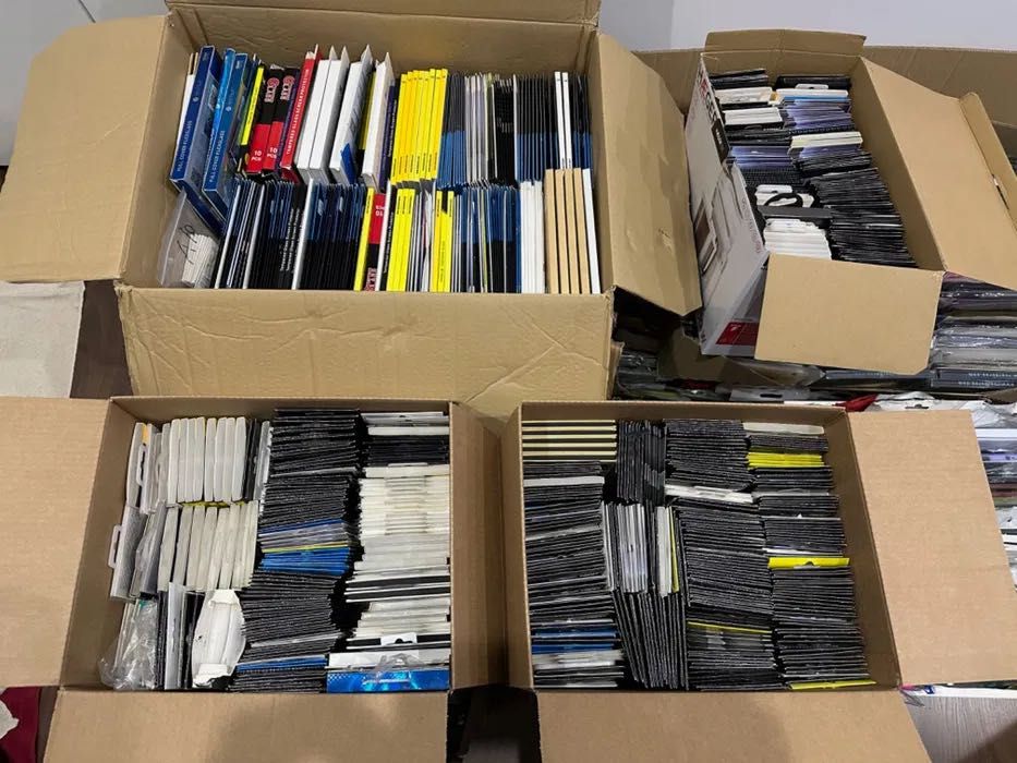Lote + 2000 Acessórios Telemóveis Capas Películas Artigos Novos Stock