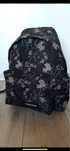 Plecak eastpak czarny w kwiaty