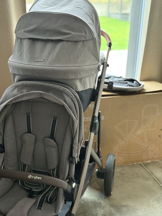 Cybex gazelle s rok po roku gondola i spacerówka wózek