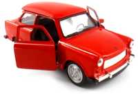 Trabant 601 model WELLY 1:34 PRL czerwony