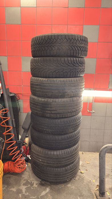 4 pary opon letnich i zimowych