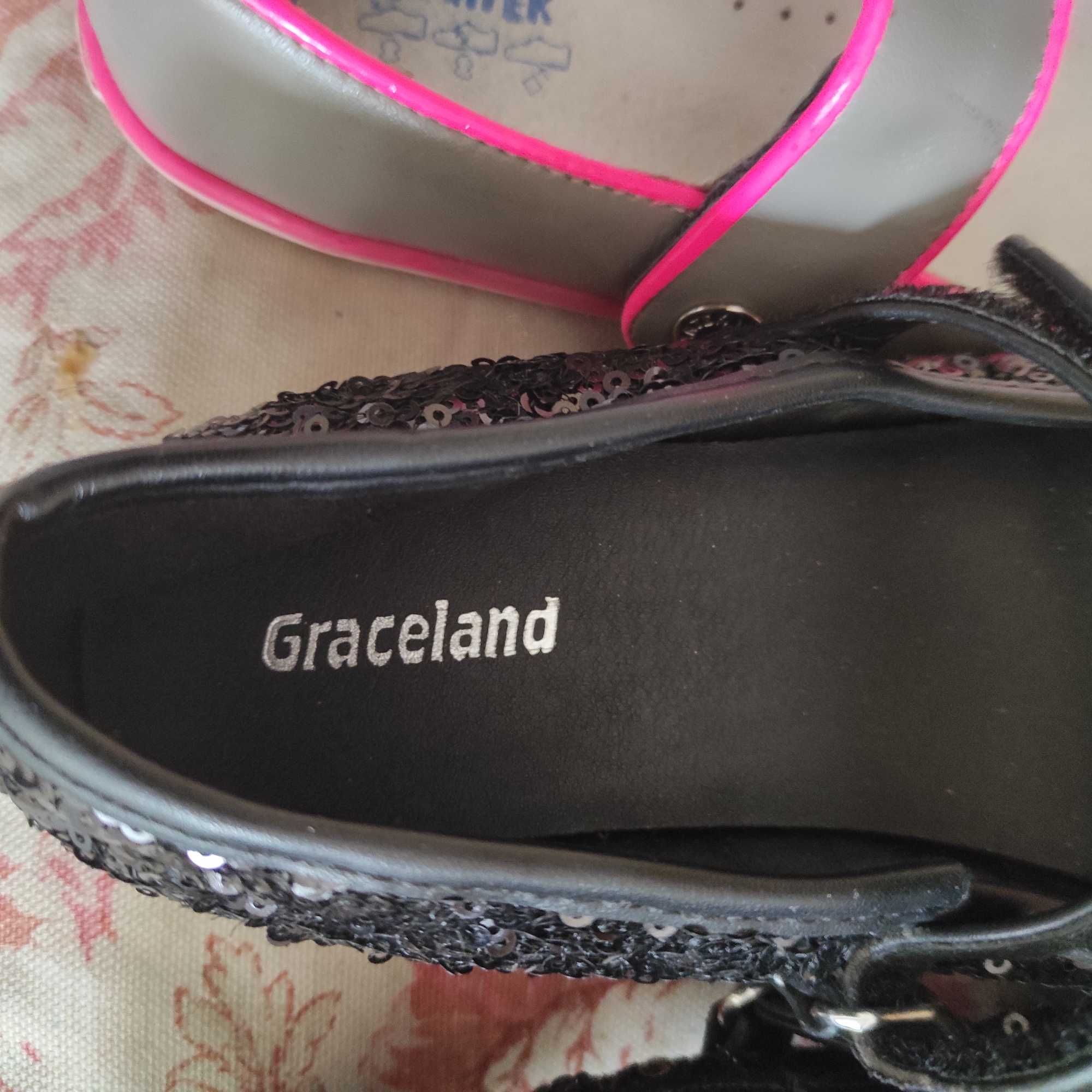 Buty Bartek 32 i baleriny cekinowe Graceland 31