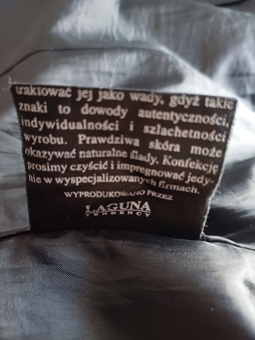 Płaszczyk damski skórzany